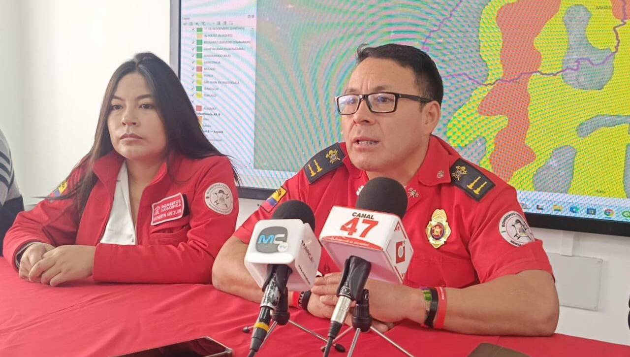 Crnl. (B) Angel Baño Gamboy JEFE DEL CUERPO DE BOMBEROS DE LATACUNGA
